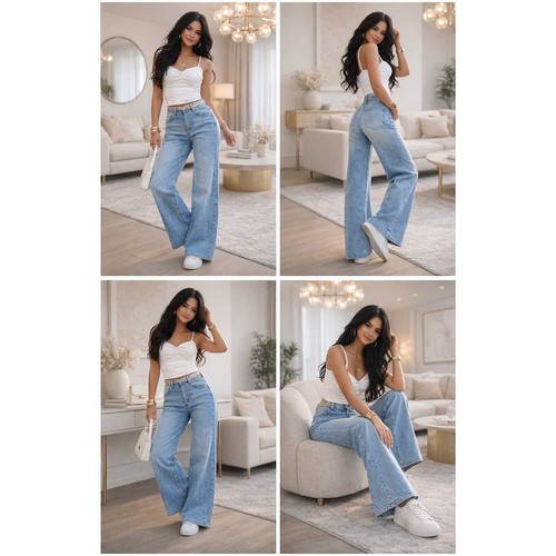 Stylische damen jeans mit - damen-jeans,