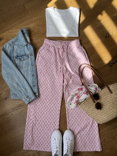 Stylische sommerhose mit - stylische,