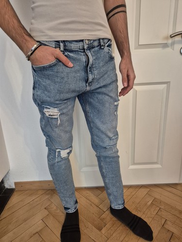 Stylische hellblaue herren - stylische,