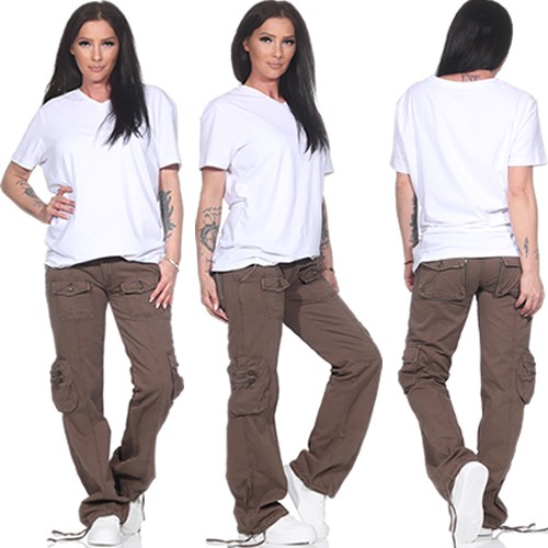 Damen baggy baggyhose hose - baggy,