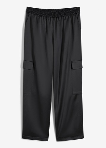 Stylische satin cargo hose - satin-cargo-hose, gr