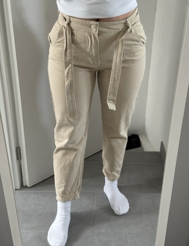 Stylische high waist jeanshose - stylische, high-waist